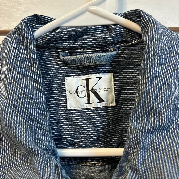 Vintage Calvin Klein Denim Vest - Picture 4 of 7